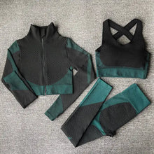 Load image into Gallery viewer, 3 piece activewear set
