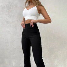 Load image into Gallery viewer, Ribbed Flare Leggings
