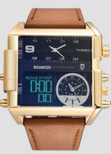 Load image into Gallery viewer, Mens Luxury Sport Square Leather Watch™️
