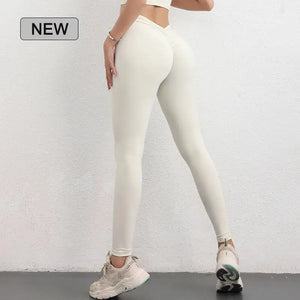 V Back Leggings