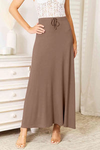 Plus Size Maxi Skirt