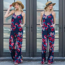 Load image into Gallery viewer, Floral Jumpsuits
