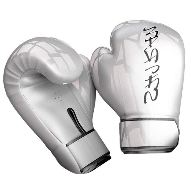 Silver Boxing Gloves