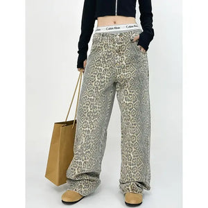 Leopard Cargo Pants