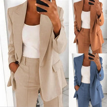 Load image into Gallery viewer, Camel Blazer Women
