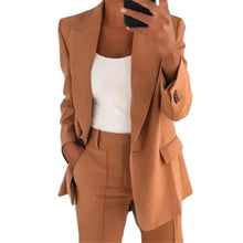 Load image into Gallery viewer, Camel Blazer Women
