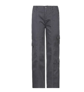 Denim Cargo Pants