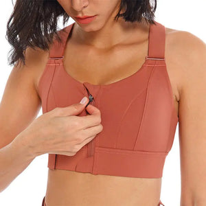 Front Zip Bras