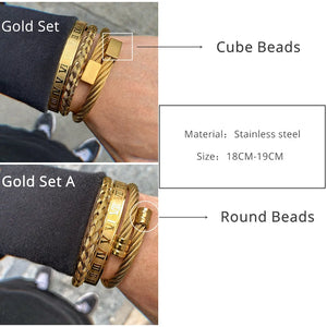 Gold Bracelets For Men