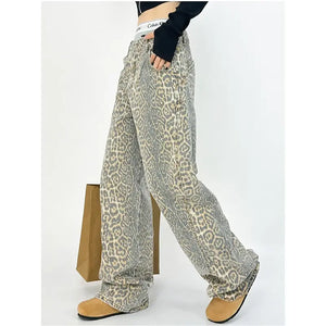 Leopard Cargo Pants