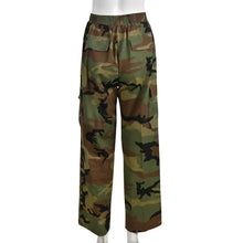 Load image into Gallery viewer, Camo Cargo Pants
