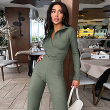 Load image into Gallery viewer, V Neck Jumpsuit

