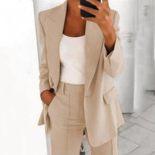 Load image into Gallery viewer, Camel Blazer Women
