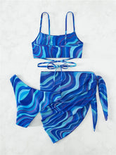 Load image into Gallery viewer, 3 Piece Swimsuit With Cover Up
