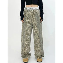 Load image into Gallery viewer, Leopard Cargo Pants
