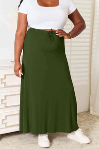 Plus Size Maxi Skirt