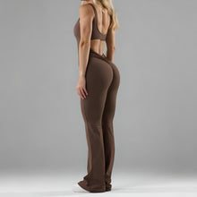 Load image into Gallery viewer, Velvet jumpsuit - Flared Jumpsuit
