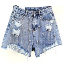 Load image into Gallery viewer, Rhinestone Shorts
