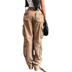 Denim Cargo Pants