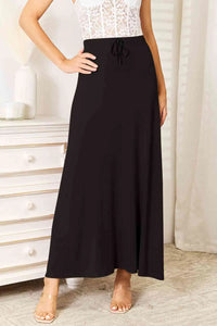 Plus Size Maxi Skirt