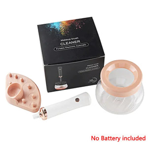 Automatic Makeup Brush Cleaner