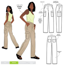 Load image into Gallery viewer, Empire Cargo Pants
