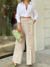 Load image into Gallery viewer, Wide Leg Linen Pants
