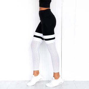 Mesh Panel Leggings