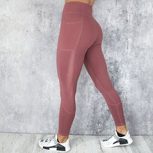 Load image into Gallery viewer, Pocket Solid Sport Yoga Pants
