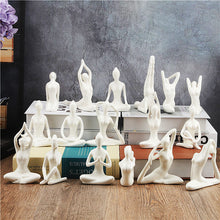 Load image into Gallery viewer, Ceramic Yoga Poses Figurine

