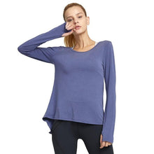 Load image into Gallery viewer, Workout Yoga Long Sleeve Shirt
