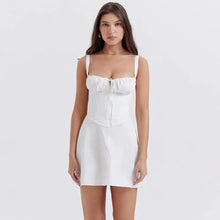 Load image into Gallery viewer, White Graduation Dress
