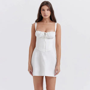 White Graduation Dress