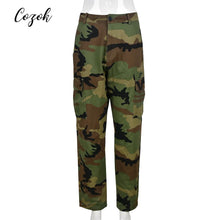 Load image into Gallery viewer, Camo Cargo Pants
