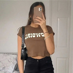 Cowgirl crop top