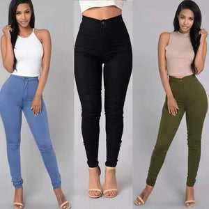 High Waist Skinny Jeans