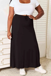 Plus Size Maxi Skirt