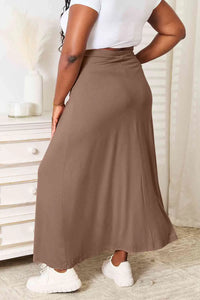 Plus Size Maxi Skirt