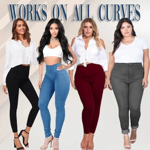 Plus Size Straight Leg Jeans