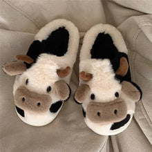 Load image into Gallery viewer, Highland Cow Slippers
