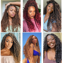 Load image into Gallery viewer, Medium Knotless Braids with Color
