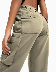 Green Cargo Pants Women