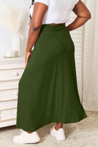 Plus Size Maxi Skirt